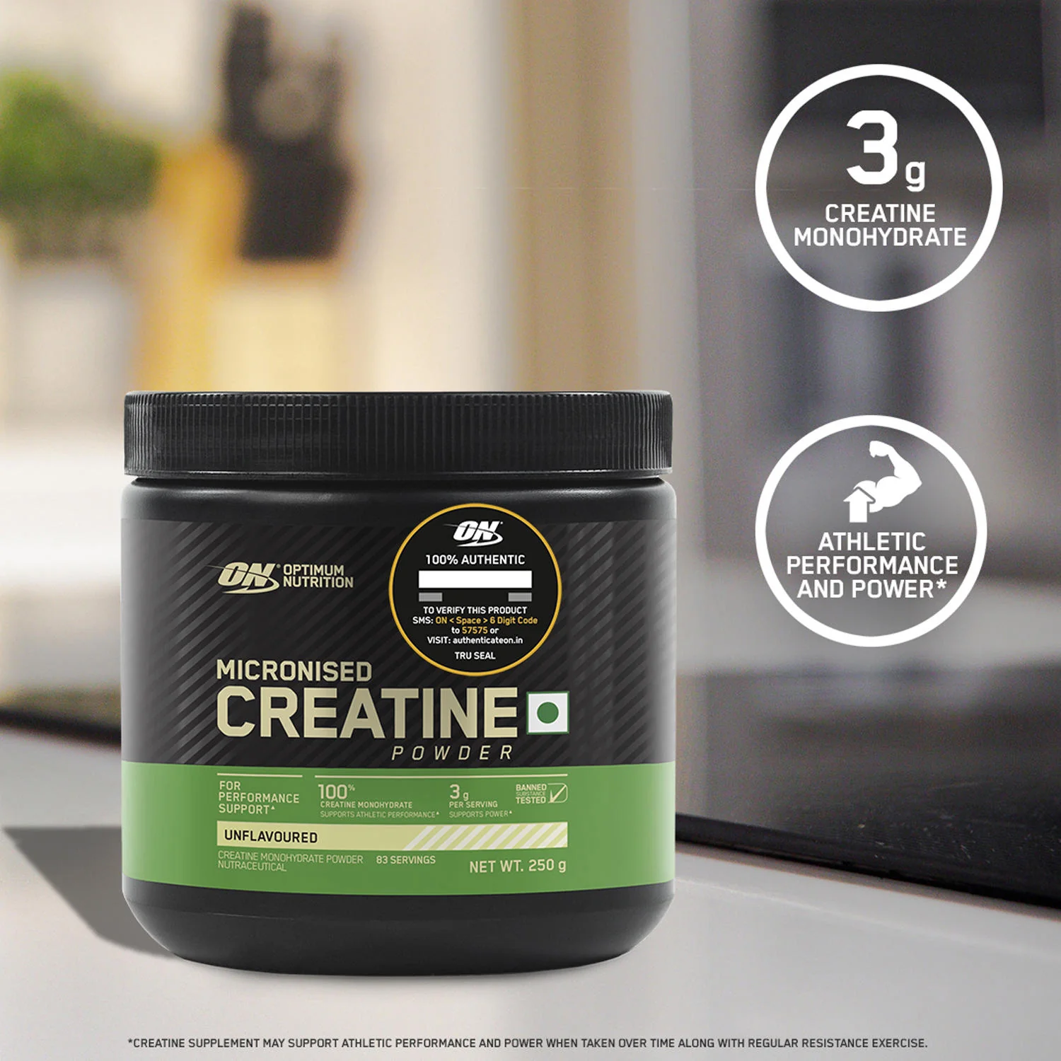 Gold Standard 100% Whey Protein Powder  Double Rich Chocolate  4 kg and Micronised Creatine Powder  Unflavoured  250 g - Image 12
