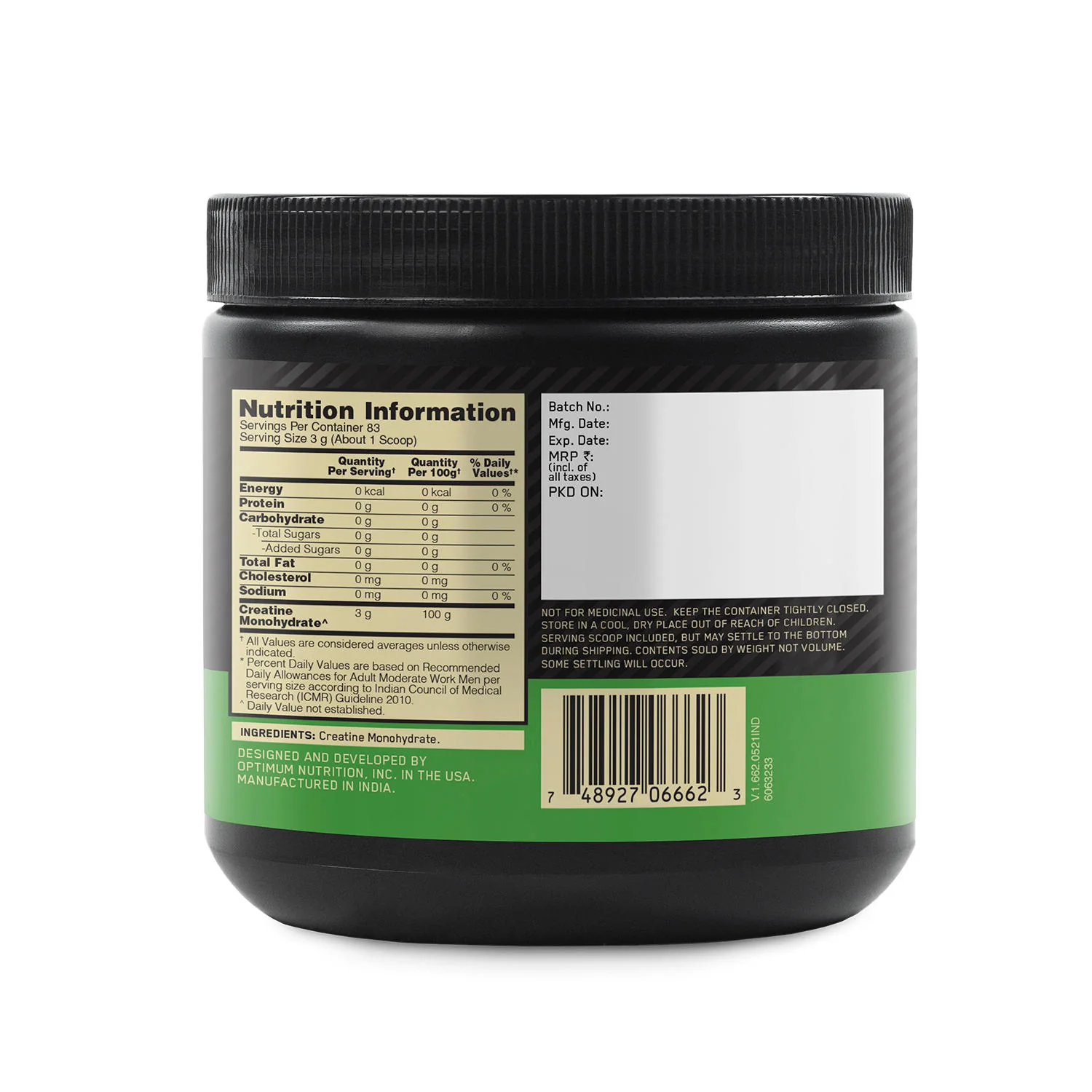 Gold Standard 100% Whey Protein Powder  Double Rich Chocolate  4 kg and Micronised Creatine Powder  Unflavoured  250 g - Image 15