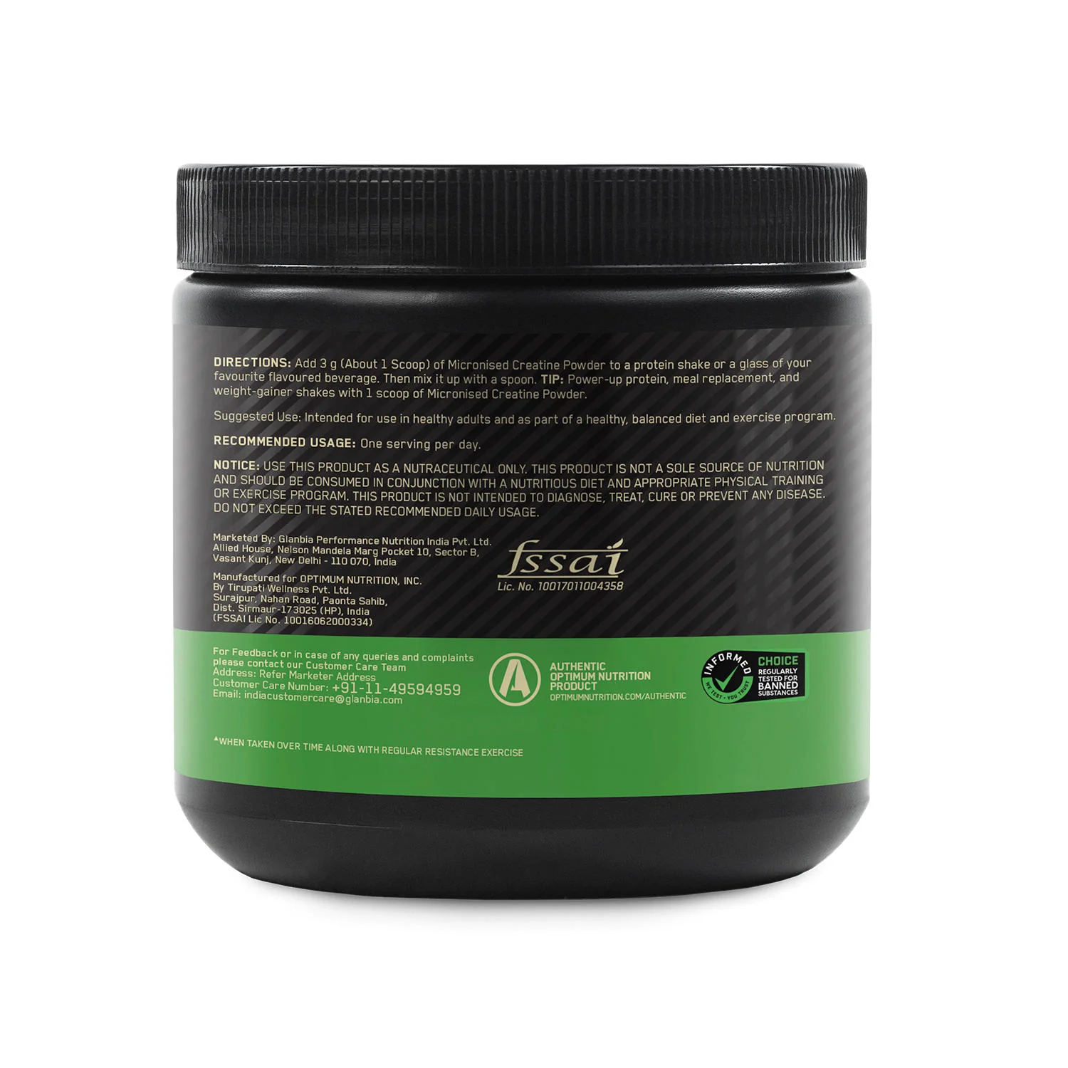 Gold Standard 100% Whey Protein Powder  Double Rich Chocolate  4 kg and Micronised Creatine Powder  Unflavoured  250 g - Image 16