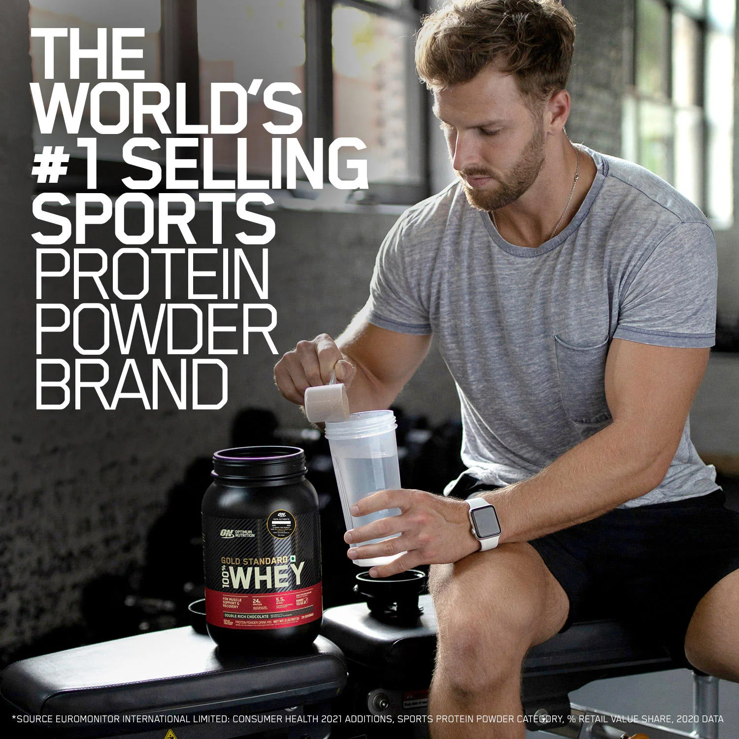 Gold Standard 100% Whey Protein Powder  Double Rich Chocolate  4 kg and Micronised Creatine Powder  Unflavoured  250 g - Image 5