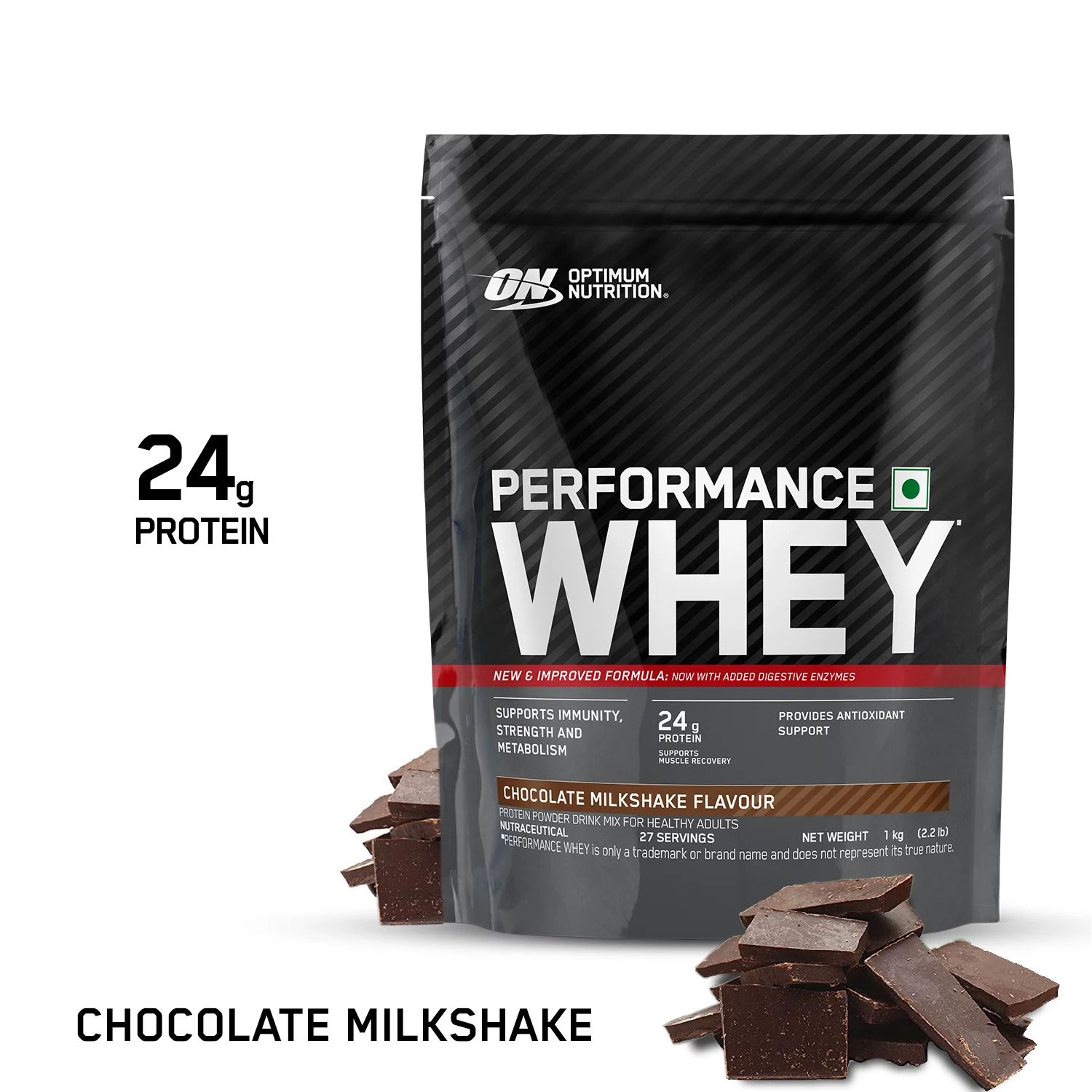 Performance Whey Protein | 1 kg (2.2 lbs) | Chocolate + Micronized Creatine Powder | Unflavoured | 100 g - Image 9